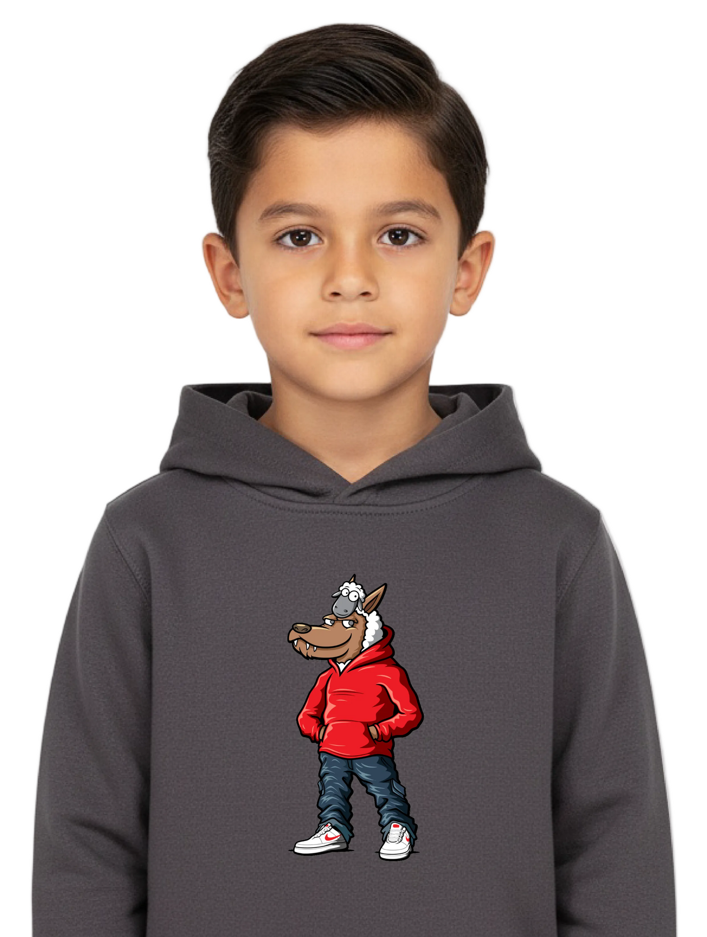 Cool Wolf & Sheep Hoody